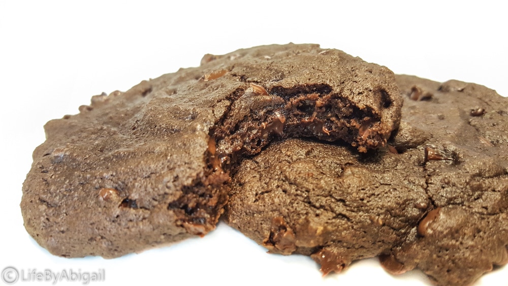 Double Chocolate Protein Cookies for Two