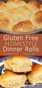 Gluten Free Homestyle Dinner Rolls