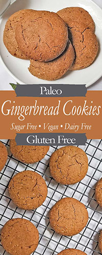 Paleo Gingerbread Pinterest Pin